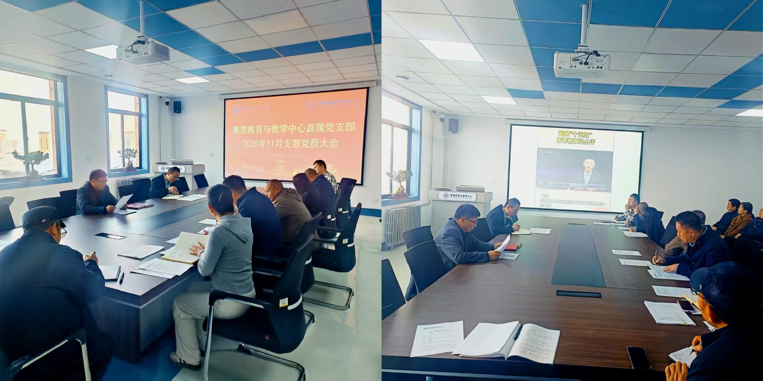 素质教育与教学中心专题学习党的二十届四中全会精神